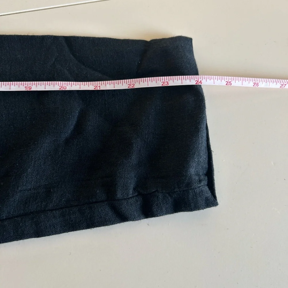 NWT Me by Jennie Garth Mullholland Linen & Viscose Blazer Black size Medium
